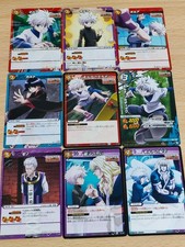 Hunter x Hunter Miracle Battle Carddass Killua Zoldyck Card Lot