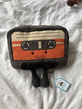 JELLYCAT Amuseables Cassette Tape BNWT - Rare And Retired
