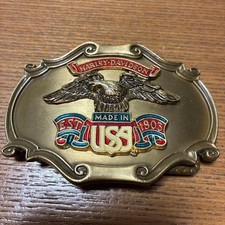 1978 Raintree Harley-Davidson Eagle Belt Buckle Vintage USA Made Motorcycle
