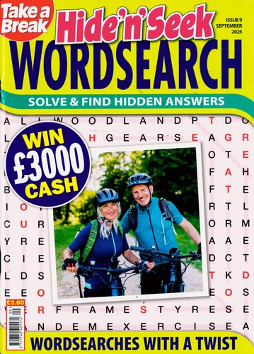 TAKE A BREAK HIDE & SEEK  MAGAZINE NO 9