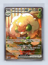 Whimsicott ex 165/086 Holo Special Illustration Rare White Flare Pokemon NM on eBay