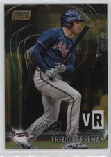 2021 Topps Stadium Club Chrome Gold Refractor 12/50 Freddie Freeman #VR-1 0ne9