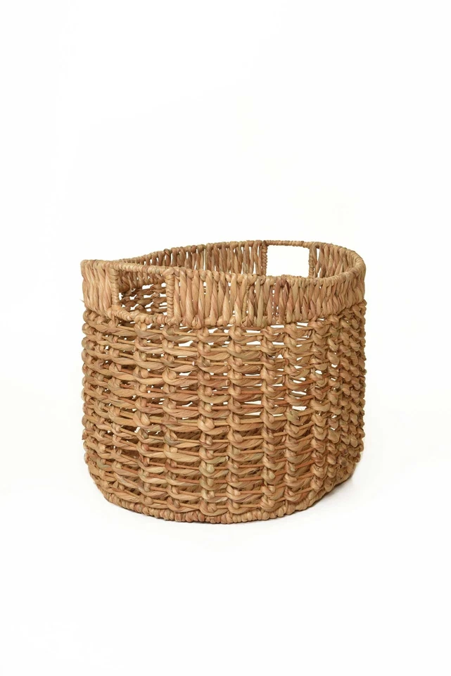 Dekokorb WODA Wasserhyazinthe 54x44x40 cm Natur Oval - Bild 4 von 4