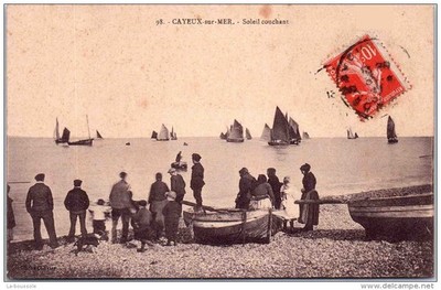 80 CAYEUX SUR MER - Sonnenuntergang