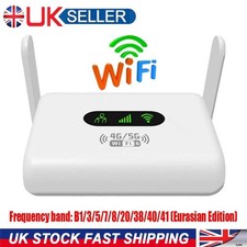 5G Unlocked Mobile WiFi Hotspot 4G LTE WiFi6 Router 300Mbps with Sim Card Slot