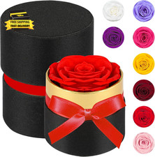 Mini Single Rose Box, Mini Forever Roses, Stunning Red Roses, Preserved Fresh Fo