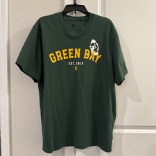 Nike NFL Green Bay Packers Legacy Heavy Tee Sz Large NKGV-3EE