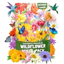 160000+ Wildflower Seeds Planting - 4oz Varieties Including wildflower  80.20 per gallon
