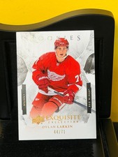 2015-16 UD Exquisite Collection Rookie Spectrum Dylan Larkin RC 44/71 Detroit