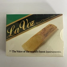NEW RICO LA VOZ ALTO BASS CLARINET REEDS (10 REEDS) HARD SOFT SEALED BOX