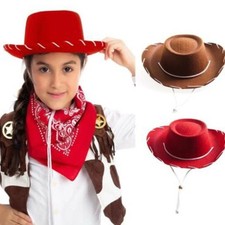 AU Book Week Kids Gift Toy Story Jessie Woody Cowboy Hat Costume Cosplay Party — image 3