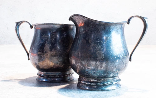 Creamer and Sugar Bowl Towle Sterling #170 242g