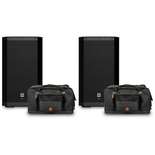 Electro-Voice ZLX-12P G2 Powered Speaker Pair With Road Runner Bags
