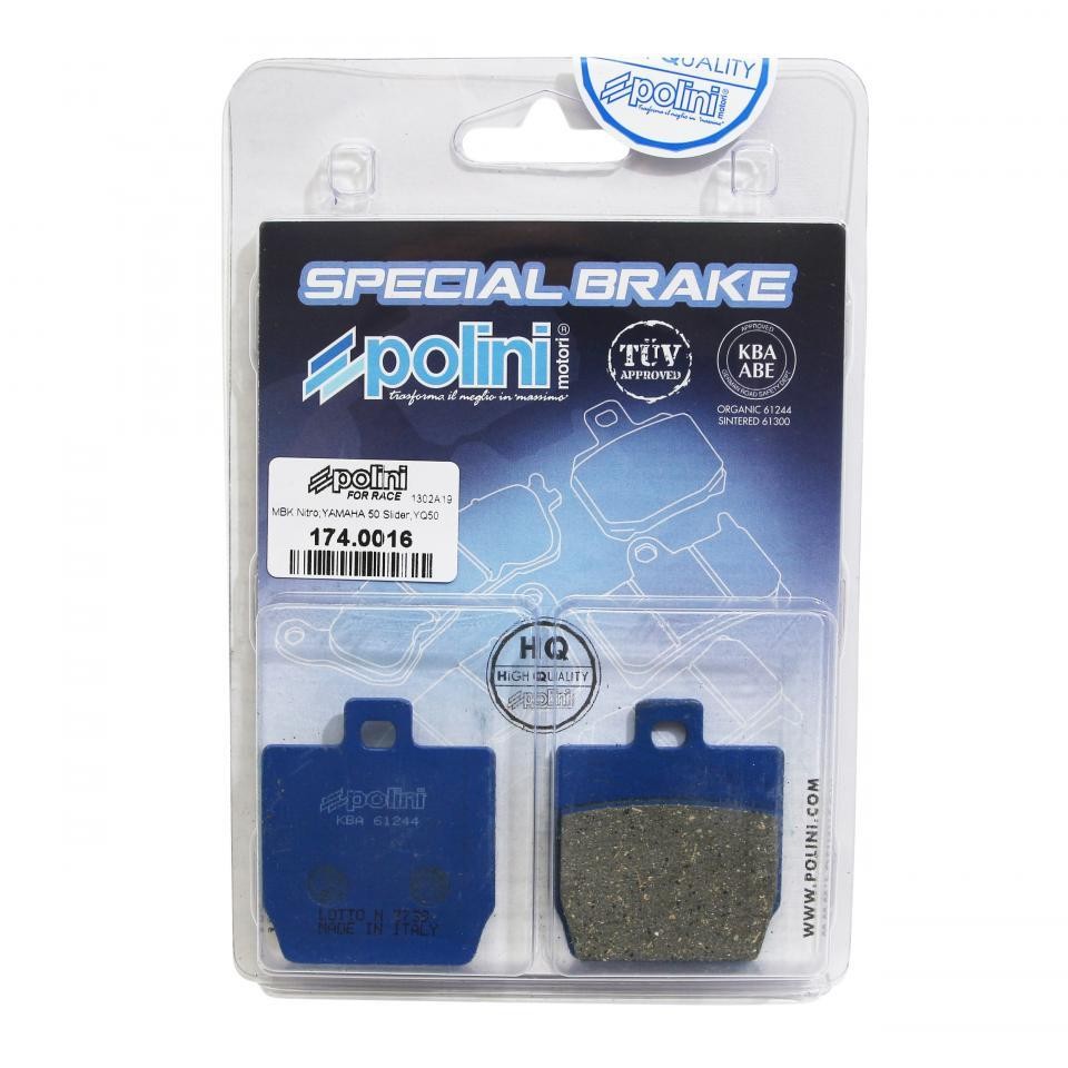 Plaquette de frein Polini scooter MBK 50 Stunt 2000-2020 neuf