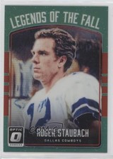 2016 Donruss Optic Legends of the Fall Red 31/99 Roger Staubach #6 HOF 2o7