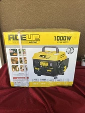 ACEUP 1000-W 2 Cycle Ultra-Light Portable Gas Powered Generator w/ Cover Home RV