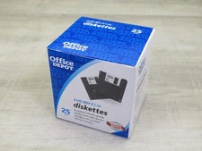 3.5" Floppy Disks Diskettes 25 Pack NEW Sealed