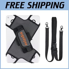 Tablet Holder with Shoulder Strap - Gray