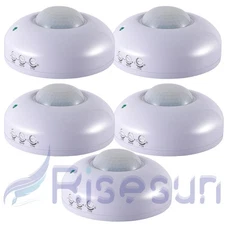 Auto On/Off Sensor Switch Motion Infrared PIR Occupancy Vacancy Wall Light Lamp