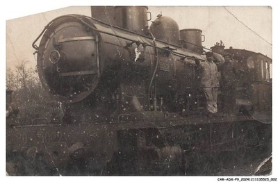 CAR-ADXP9-0492-TRAIN - ZUG - FOTOKARTE - VERKAUFT IM ZUSTAND