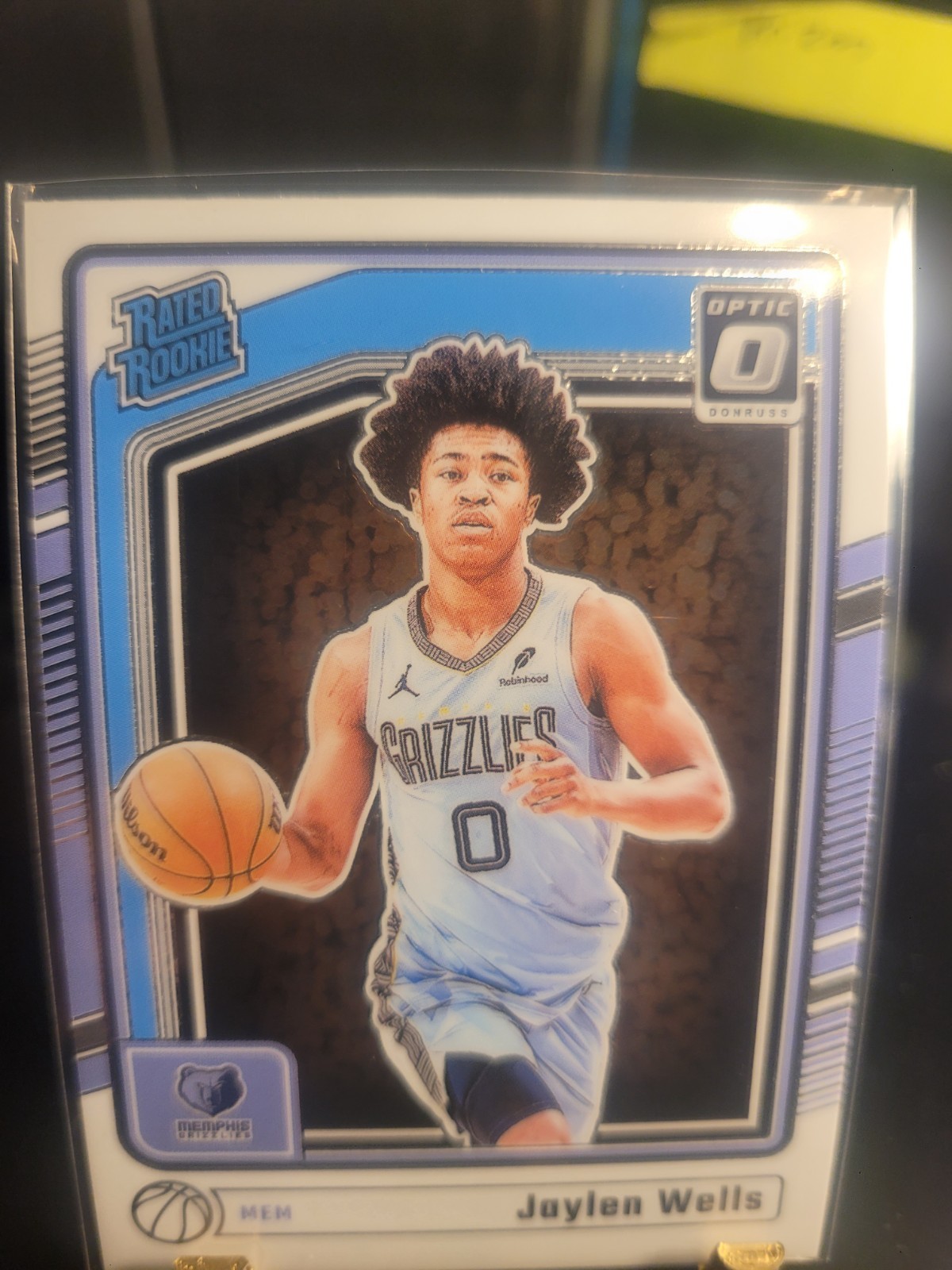 2024-25 Panini Donruss Optic - Rated Rookie Jaylen Wells #252 (RC)