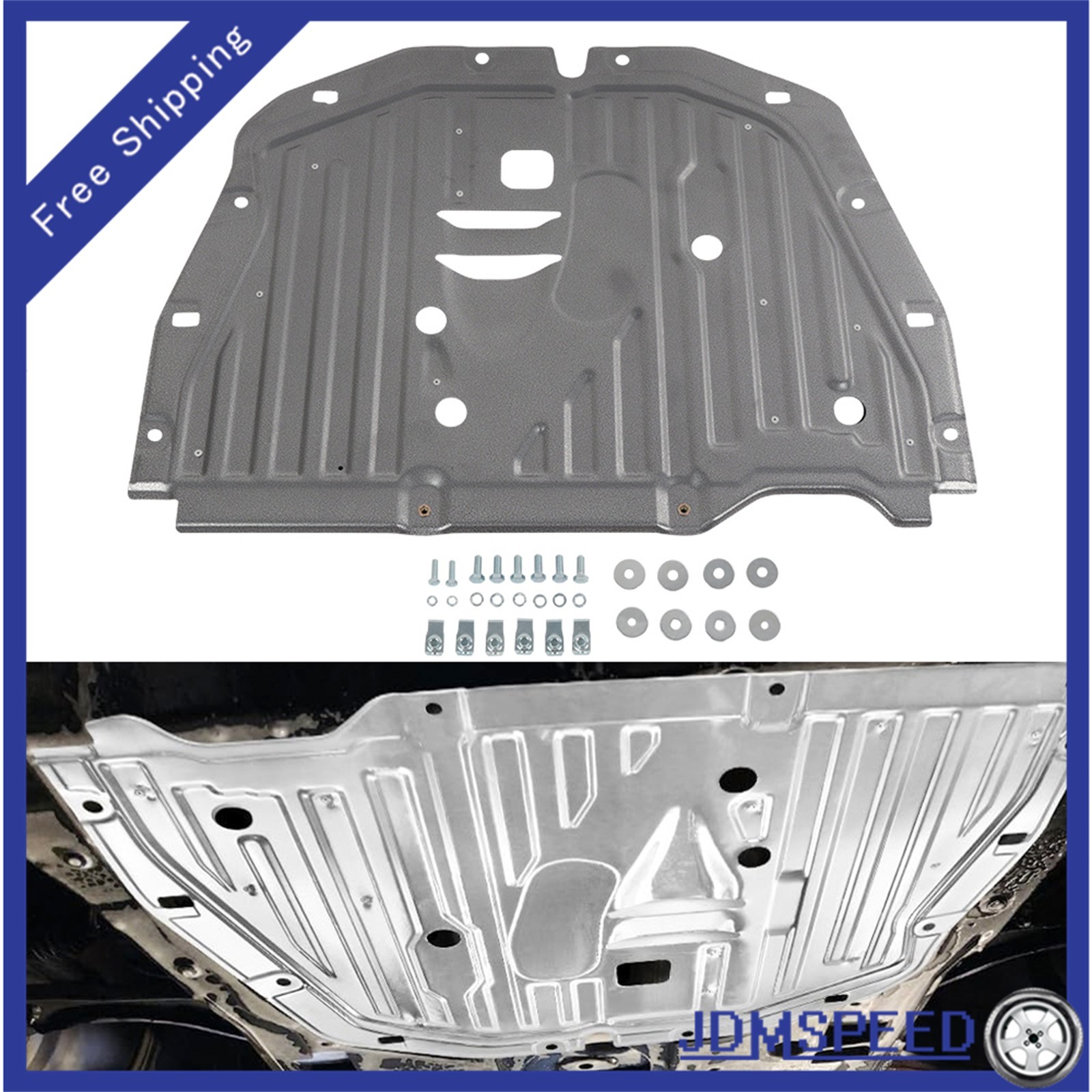 Engine Splash Shield Guard For Honda Civic 2016—2021 74110-TBA-A00 90674-TY2-A01