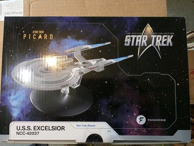 Fanhome Star Trek USS Excelsior NCC-42037 Re-Issue W/out Typo *NewUnopened!*