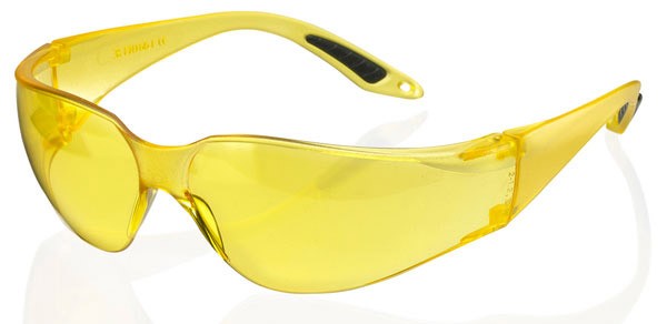 Beeswift Vegas Safety Glasses Yellow
