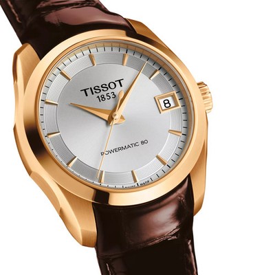 Tissot Couturier Powermatic 80 Lady T035.207.36.031.00 Silver Dial Swiss Made