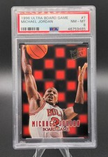 1996-97 Fleer Ultra - Board Game Michael Jordan #7 PSA 8⚜️