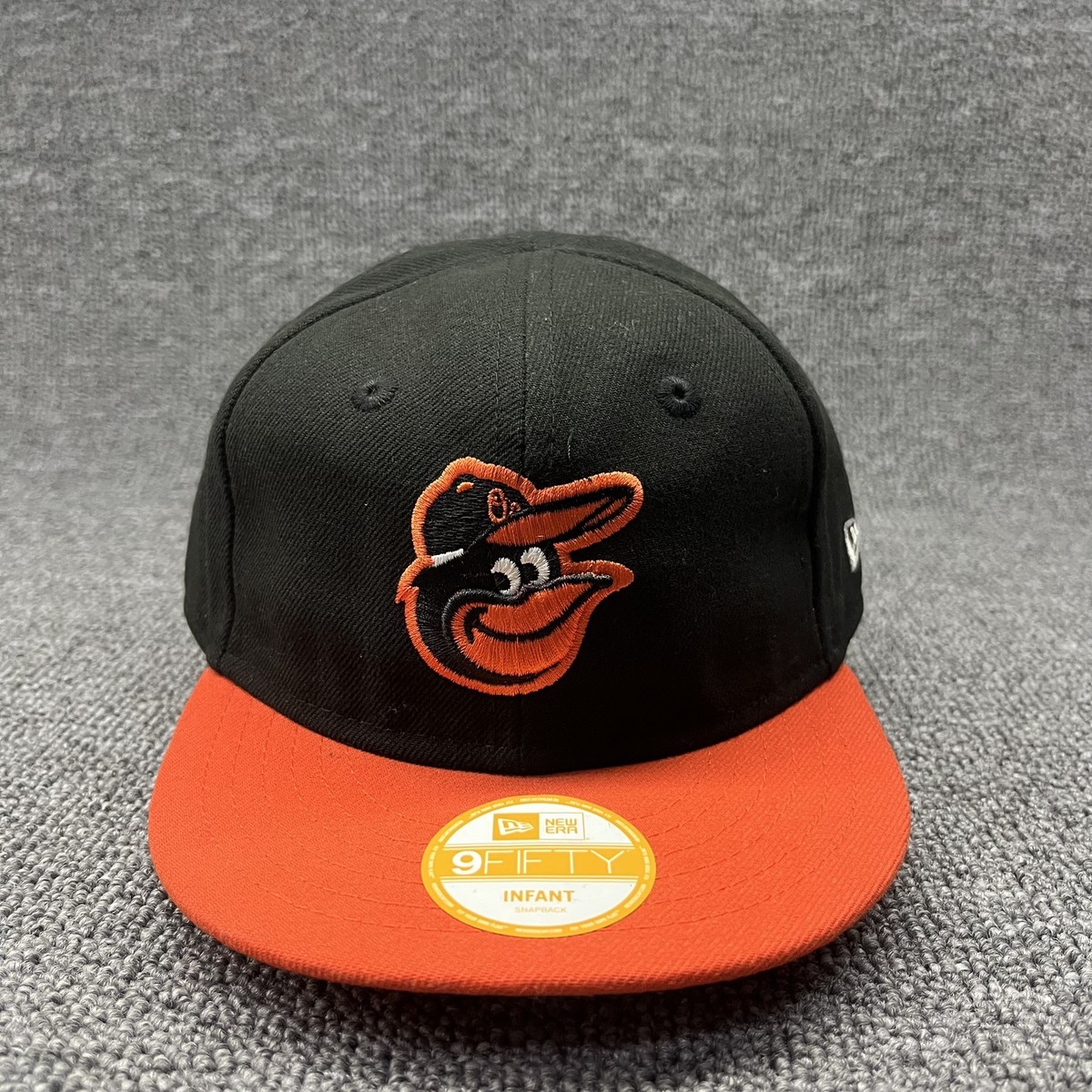 New Era 9FIFTY Infant Baltimore Orioles Baby Bird Snapback Hat Black Kids