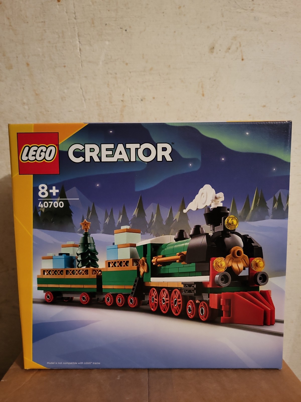 Decorazione Natalizia LEGO 40700 Treno di Natale - Design Elegante