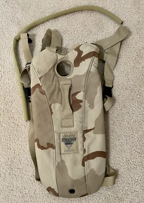 Hydrastorm Tempest DESERT CAMO Tactical Hydration Carrier Backpack- No  Bladder