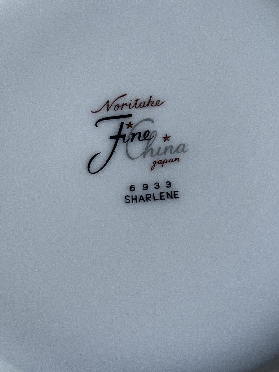 のりまる 1950's Noritake 6933 SHARLENE Collection Fine Gold Trim