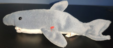CRUNCH the Shark - Ty Beanie Babies (Retired) Plush