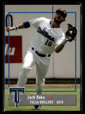 Zach Reks 2018 Tulsa Drillers Team Set 
