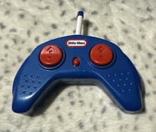 Little Tikes RC Wheelz Bumper Cars Blue Remote Control Tested And Working