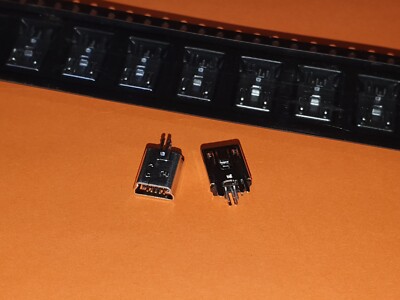 5x USB-Buchse USB B MINI 2.0 vertikal