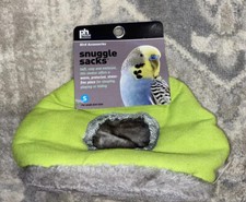 Prevue Small Snuggle Sack Green For Small Bird Birds Cage