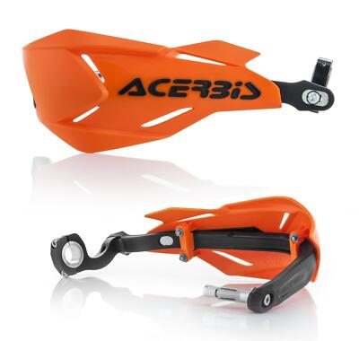 Acerbis X-Factory Orange Schwarz Handprotektoren KTM EXC 300 1994 - 2017 & 2024