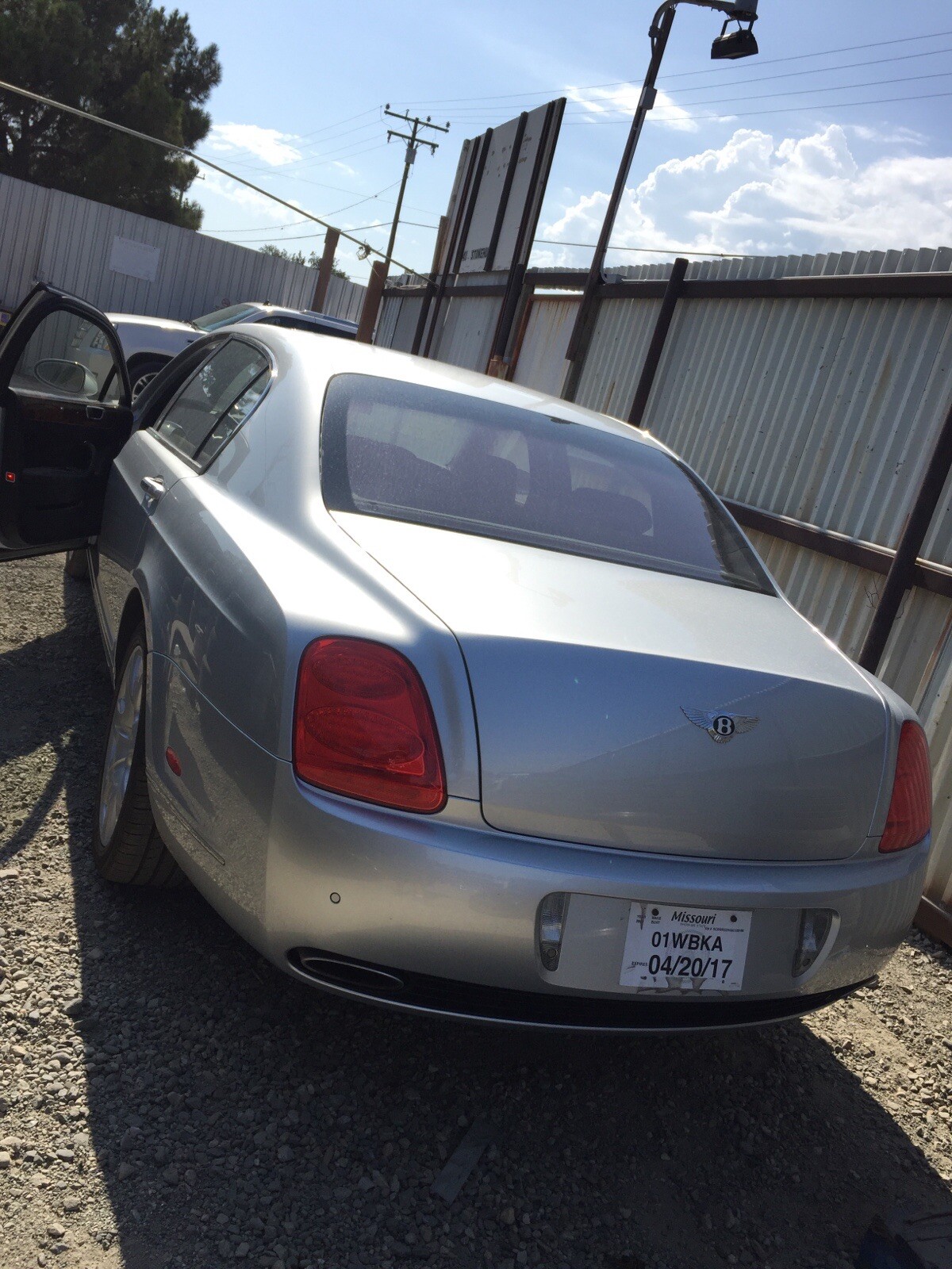 2006 Bentley Continental Flying Spur Left Front Drivers Door Interior Trim Panel