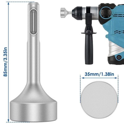 SDS-Plus T Post Ground Rod Driver, Drill Bit Driver Durable Hammer Drill Ro3153