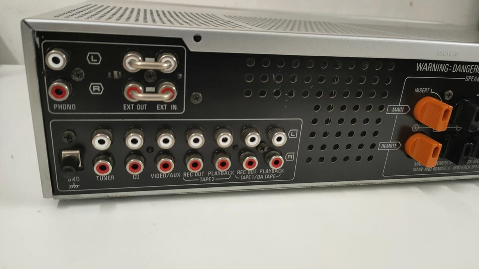 Amplificatore Stereo Vintage Technics SU-V2X - Perfettamente Funzionante - Immagine 4 di 4