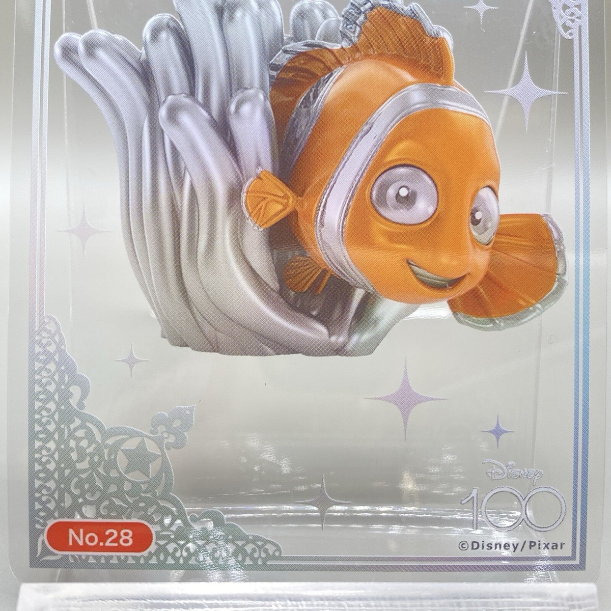 Finding Nemo No.28 Disney 100 Trading Clear Card Japanese