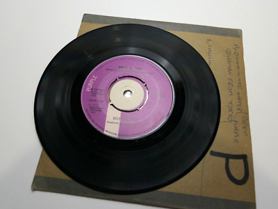 DEEP PURPLE - Smoke on the Water (Live) 7'' 3 track EP / UK PRESS - PUR 132 VG+