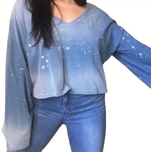 Joe's Jeans Collection V-Neck Splatter 