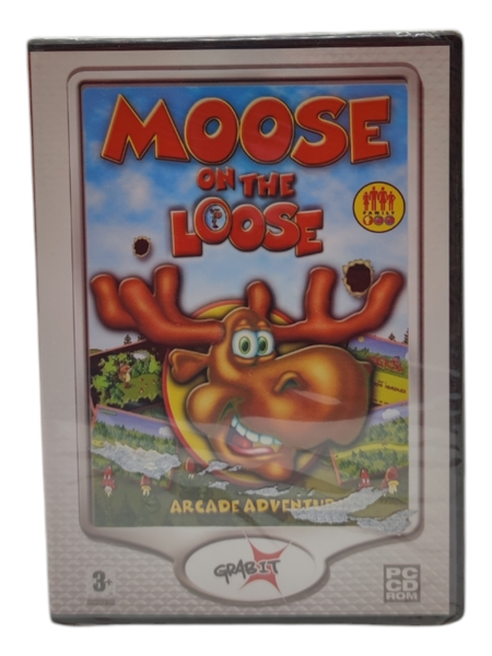 ✅ Moose On The Loose - (Pc Dvd Spiel) (En) Elch Auf Der Flucht ✅Neu Sealed✅-image
