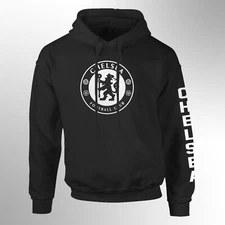 Chelsea FC. London, Champions League, Black Hoodie