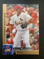 Adam Wainwright 2009 Upper Deck FIRST EDITION Card #268. Cardinals. MLB