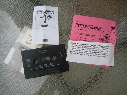 Julian Lennon Cassette AUDIO PROFILE Promotional Interview Single 1991 tour talk - Picture 10 of 10